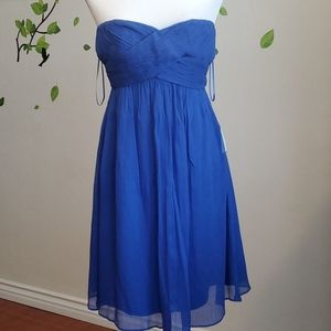 J. Crew Silk Chiffon Dress Petite 2